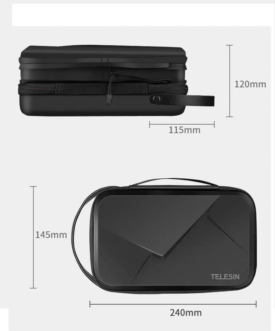 Telesin Gopro, Sjcam, Eken, Digma İçin Çanta / Koruyucu Kasa 145621977