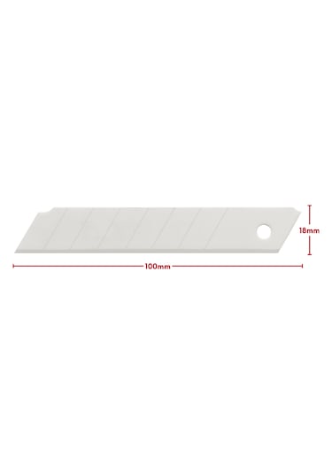 Vip-tec Vt875000-6 18mm Seramik Maket Bıçağı Yedeği 10 Adet