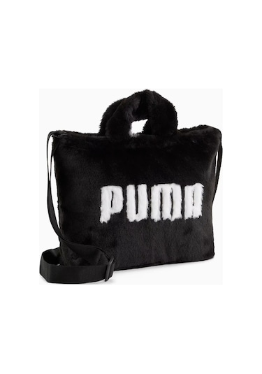 Puma Core Fur Mini Tote Omuz Çantası C-pum090657tb0p01 Siyah