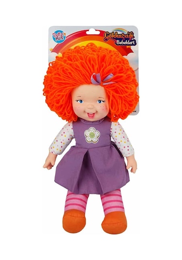 Oyuncak Lahana Bez Bebek 42 Gökkuşağı Cm