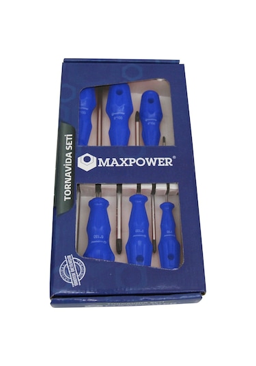 Maxpower Yıldız Uç Tornavida Seti 6'lı