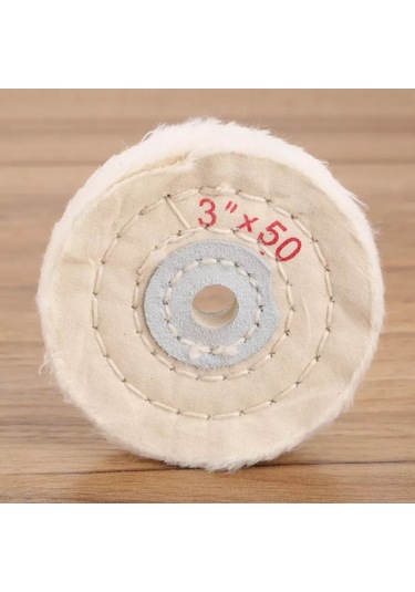 Alicia&bro Kanvas Polisaj Tekerleği Beyaz 250295532