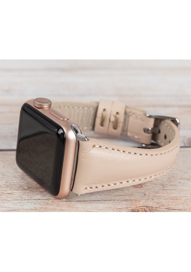 Apple Watch Uyumlu Deri Kordon 42-44-45mm Slim Nu1 Diğer