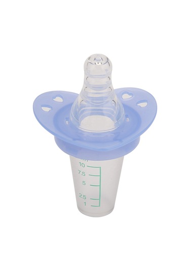 Jeemson 10 ML Ölçülü Silikon Emzikli Bebek Besleyici Temizlenebilir Durgun Konumda Durur