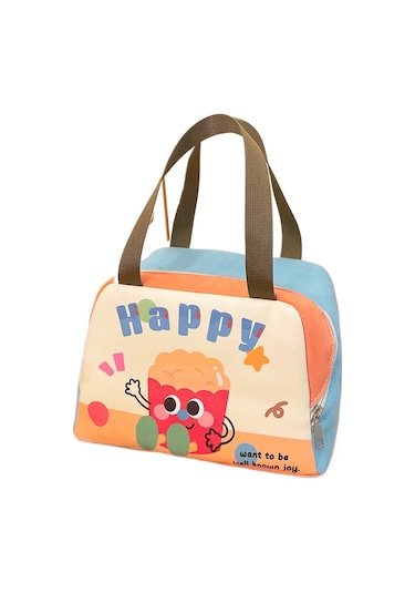 Jian Fan Yan Açıkır Is Yalıtımlı Öğle Yemek Çantası, Taşınacak Ve Pratik Açık Mavi