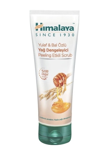 Himalaya Yulaf & Bal Özlü Yağ  Peeling Etkili Scrub 75 ML