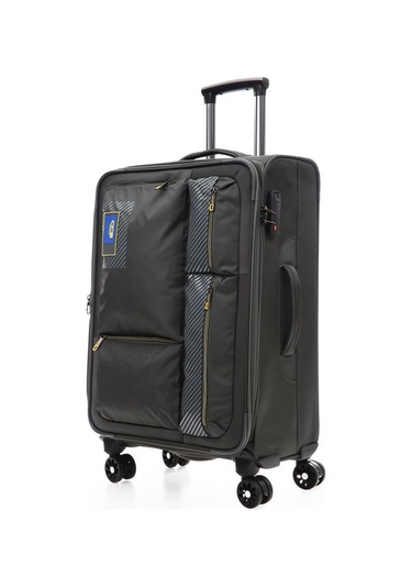 Ççs 600 Kumaş Orta Boy Valiz Gri Null Gri