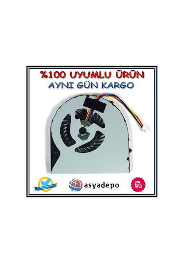 Lenovo Uyumlu Ksb0605Hc-Ah72 Fan Cpu İşlemci Fanı