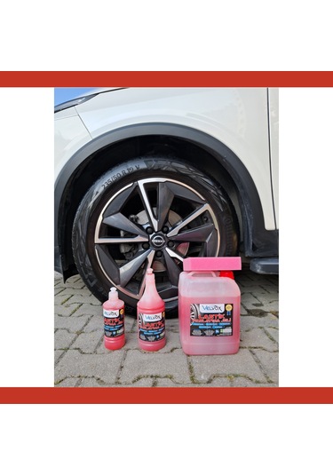 Velvox Lastik Parlatma Jeli 500 Ml Yoğun Kıvam + Sünger Hedi...