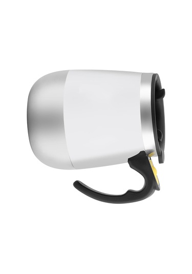 Lemestar Beyaz Otomatik Manyetik Karıştırıcı Kupa - Paslanmaz Çelik Isı Yalıtımlı, Gezginler İçin Spillproof, Kahve Şeker Krema Hızlı Karıştırma Beyaz