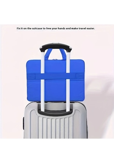 Elmpaly Siyah 13-14 İnç Şık Hafif Darbeye Dayanıklı Kadın Laptop Çantası siyah