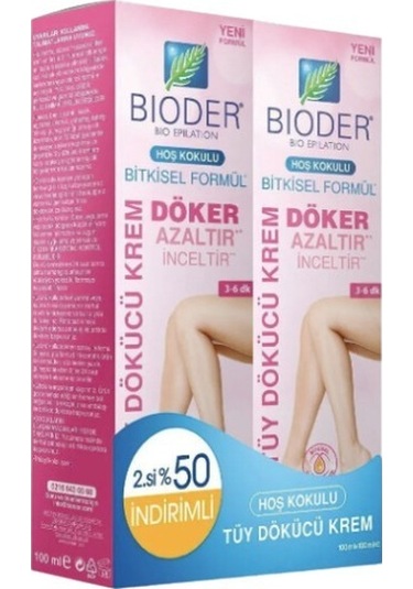 Bioder Tüy Dökücü Krem Kadınlara Özel 100 Ml 2.si %50 İndirimli