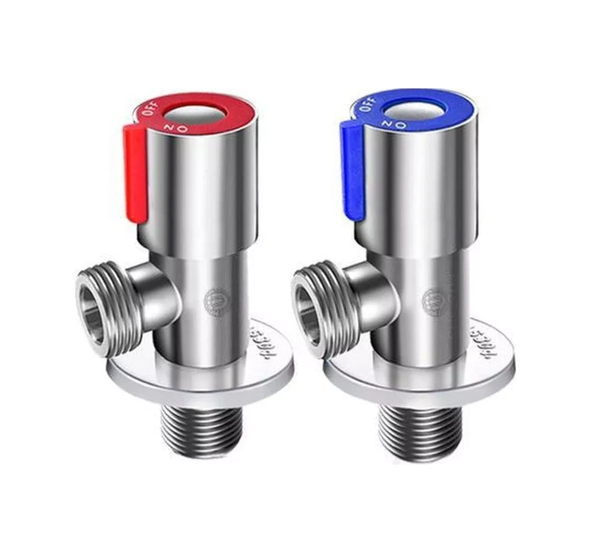 Tım Açılı Vana 1/2'' Dişli Çift Bl5854.02s - 2 Adet. 223484646