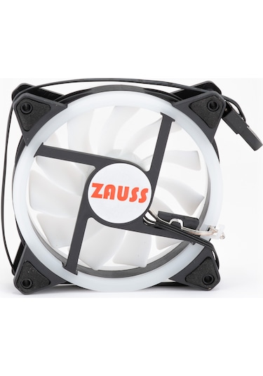 Zauss ZR-400 Rainbow RGB 12 CM Kasa Fanı