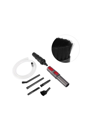 Tenfowee 9 Parça Mikro Temizlik Aleti Seti - Araç, Makine Ve Elektrik Cihazları İçin, 28mm/35mm Süpürgelerle Uyumlu, Dayanıklı Plastik