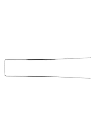 Folinda 100 Adet Islak Galvanizli Çelik U-şekilli Bahçe Çiviği 4x10cm - Çim, Zemin Kumaşı Ve Fence Sabitleme Aracı, Paslanmaz, Kolay Kurulum