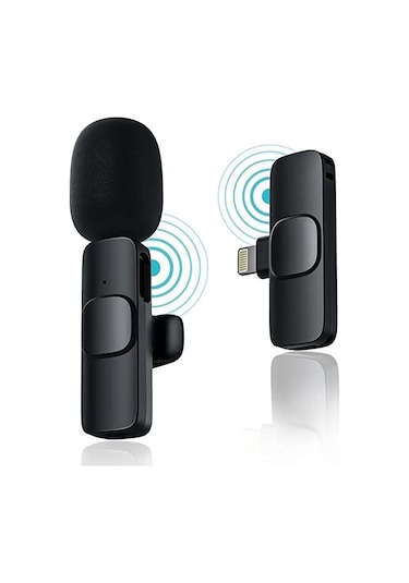 Apple Uyumlu iPhone Girişli Telefon Uyumlu Kablosuz Mikrofon Bluetooth Röporta