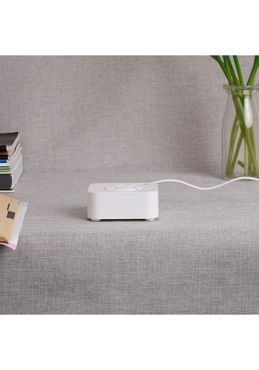 Pazly Pratik 9 Sesli Uyku Makinesi - Beyaz, Usb Şarjlı, Bebek Ve Yetişkin İçin Beyaz