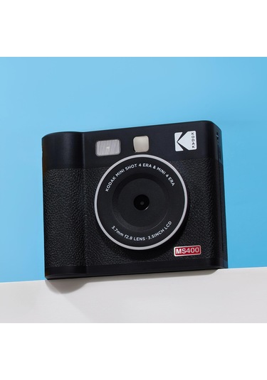 Kodak Mini Shot 4 Era Siyah 4x4 + 60 Yaprak + Aksesuar Kiti