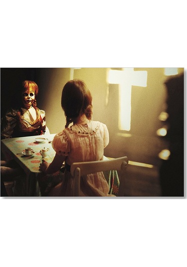 Cakasepetim Annabelle 2 Korku Karakteri Ahşap Mdf Tablo