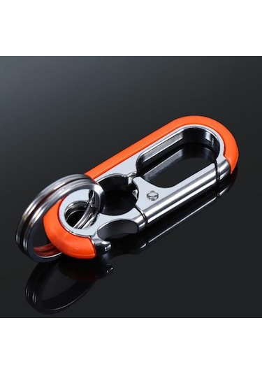 Siyah Yaratıcı Çok Fonksiyonlu Araba Anahtarlık Taşınabilir Şarap Şişesi Konserve Açacağ Erkekler Metal Açacak & Tirbuşon 56621918 Siyah