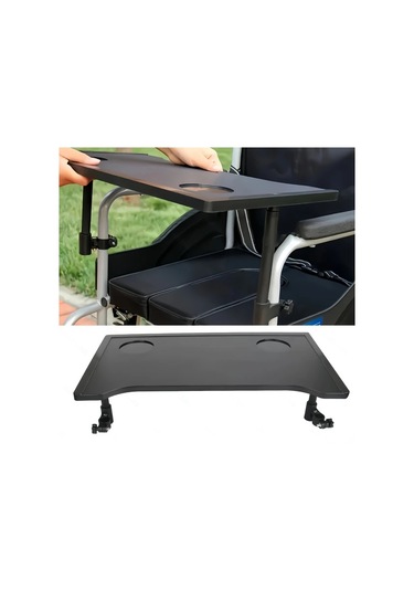 Chuangyinshop Variant Ayarlanabilir Portatif Bardak Altlığı Tepsi Masa Çıkarılabilir Kaymaz Diz Pedi Geniş Tasarım