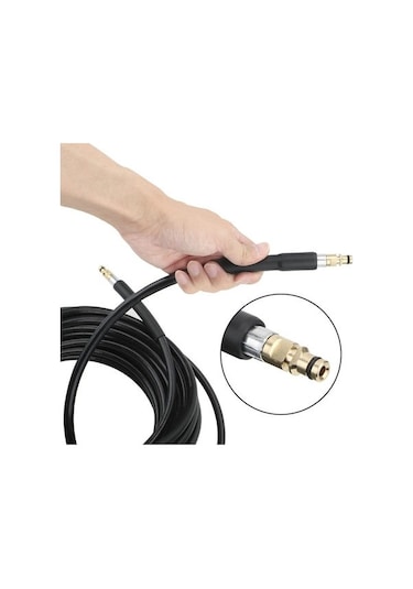 Yifomall Karcher K Serisi 10 Metre Uzatma Hortumu - Yüksek Basınçlı Araç Temizliği, 40 Mpa Çalışma Basıncı, Pe Malzeme, 1/4 İnç Bağlantı 10m