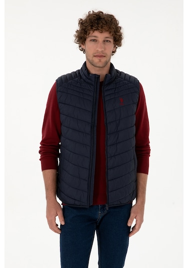 U.s. Polo Assn. Erkek Lacivert Yelek Dokuma 50312012-vr033 Lacivert