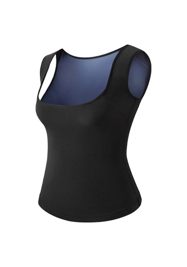 Kadın Siyah Termal Sauna Atlet Haki