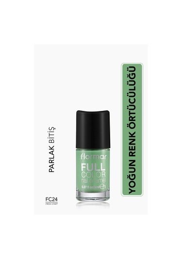 Full Color Ultra Yüksek Pigmentli & Parlak Bitişli Oje 8682536065306 Fc24 Fresh Start