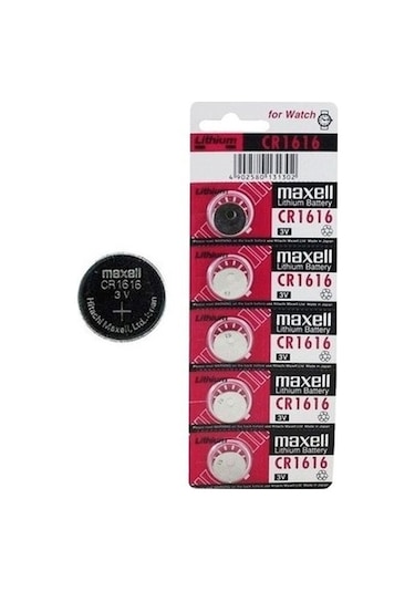 Maxell CR1616 Lityum  Düğme Pili