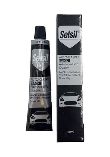Selsil Rtv Silikon Auto Gasket Black 50 Ml (494422730)