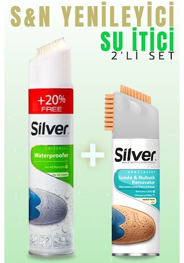 Su İtici Sprey+süet Nubuk 2'li Set Naturel