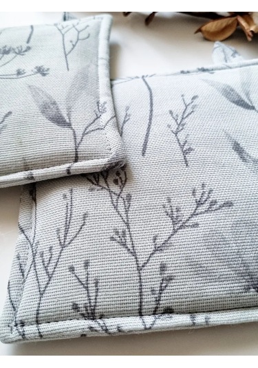 Emılıy Home Pamuklu Tutacak Seti 391298337 Gri