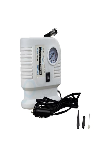 Araç Lastik Hava Kompresörü Saatli 12 V 260psı 12lt/dk