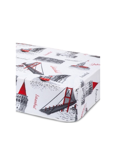 70Cm X 130Cm Lastikli Fitted Bebek Ve Çocuk Yatak Çarşafı (538317274)