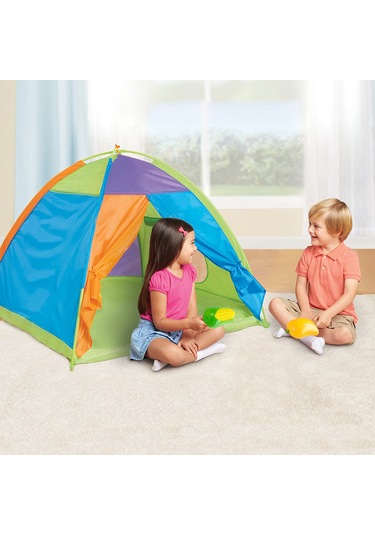 Yifomall Çocuklar İçin Dış Mekan Oyun Çadırı, Çok Renkli Kombinasyon, Katlanabilir, Europe Amerika Stili, 110x110x90cm, 0.9kg Çok Renkli