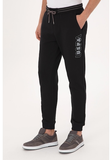 U.s. Polo Assn. Erkek Siyah Eşofman Altı 50316373-vr046 Sıyah
