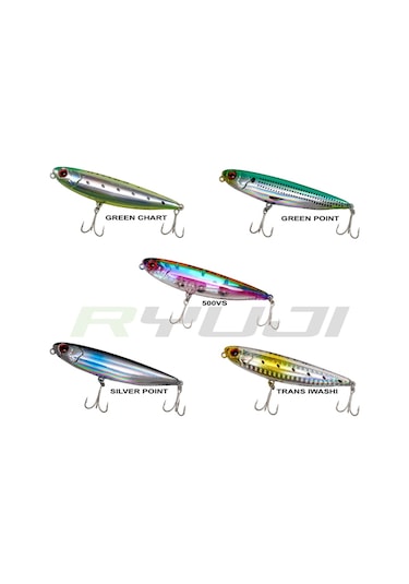 Ryuji Dog Strike 9cm 11gr Maket Yem - Night Chart