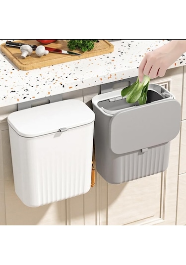 Qianfan 9 Litre Fonksiyonel Kapaklı Banyo Ve Mutfak Tezgahüstü