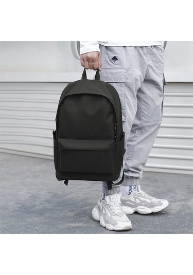 Cxs-7301 Çok Fonksiyonlu Oxford Laptop Çantası Sırt Çantası Gri Siya