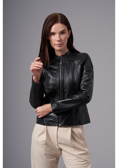 Raffaella Siyah Deri Mont 211582 001