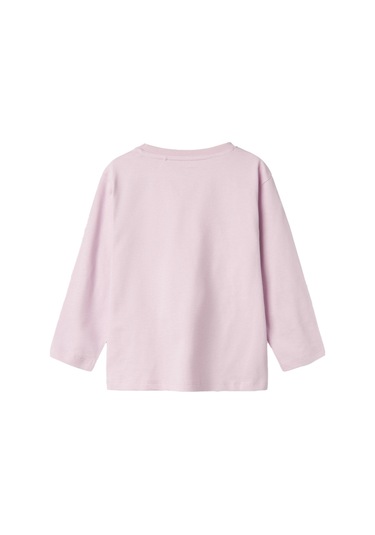 Name It Nmnbarry Nreg Ls Top Pembe Unisex Çocuk Kısa Kol T-shirt Pembe