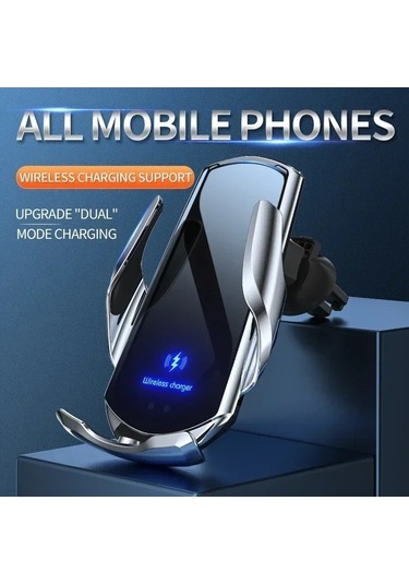 Tysm Joyjadehub 15w Araba Manyetik Kablosuz Şarj Cihazı, Otomatik Montaj, Qi Destekli, İphone Uyumlu 1pc