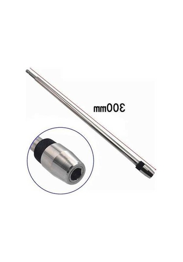 Pazly 300mm Matkap Ucu Tutucu Hızlı Aç. Tornavida Uz. Çubuğu Manyetik