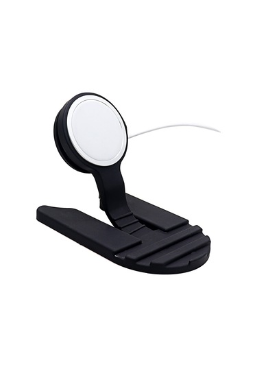 Butu İphone 12 Serisi Magsafe İçin Silikon Kablosuz Şarj Tutucu Masaüstü Montaj Standı