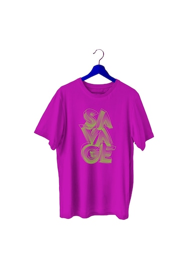 Bluu Savage Sporcu T-Shirt Bisiklet Yaka (528819306)