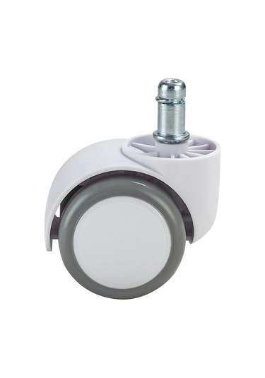 Brabıx Ofis Koltuğu İçin Lastik Tekerlek Seti 5 Adet 415726099 Beyaz