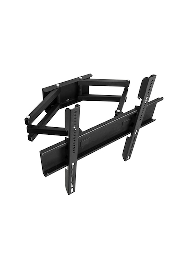 Dizayn Truva 32'' - 42'' - 82 - 106 Ekran Çift Kollu Hareketli Tv Askı Aparatı Su Terazili