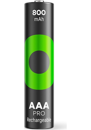 Gp Recyko Pro 800 Mah Aaa İnce Nimh Şarjlı Pil 1.2 Volt 6'lı Kart